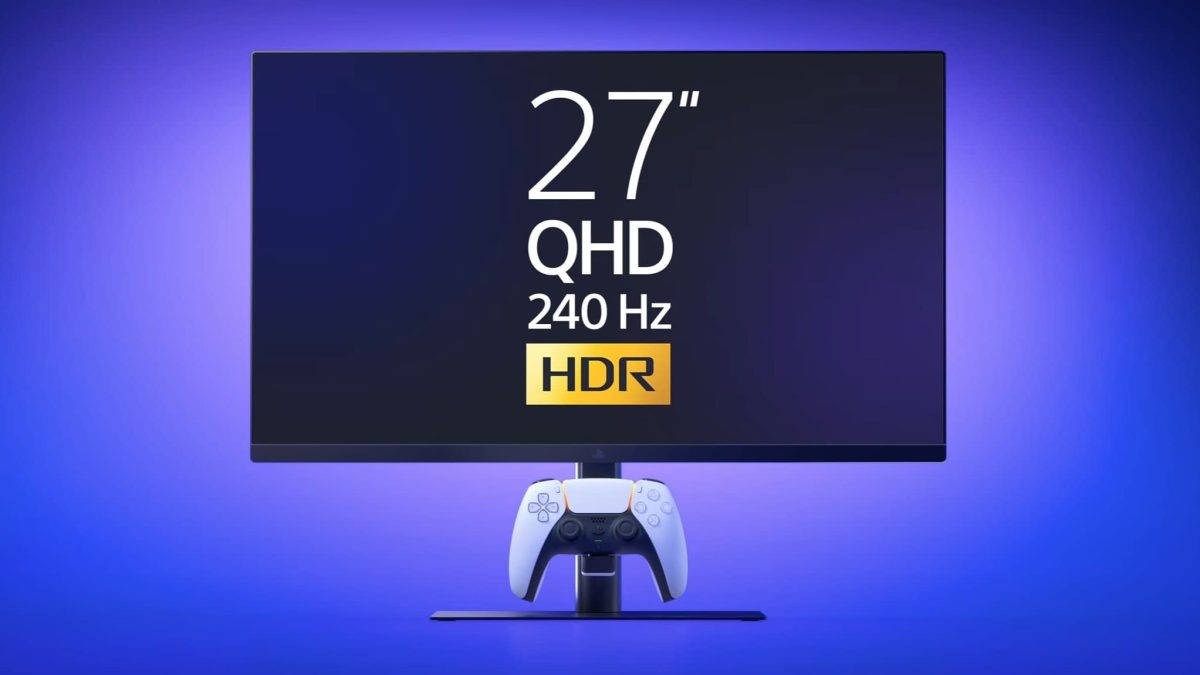 Sony PlayStation gaming monitor