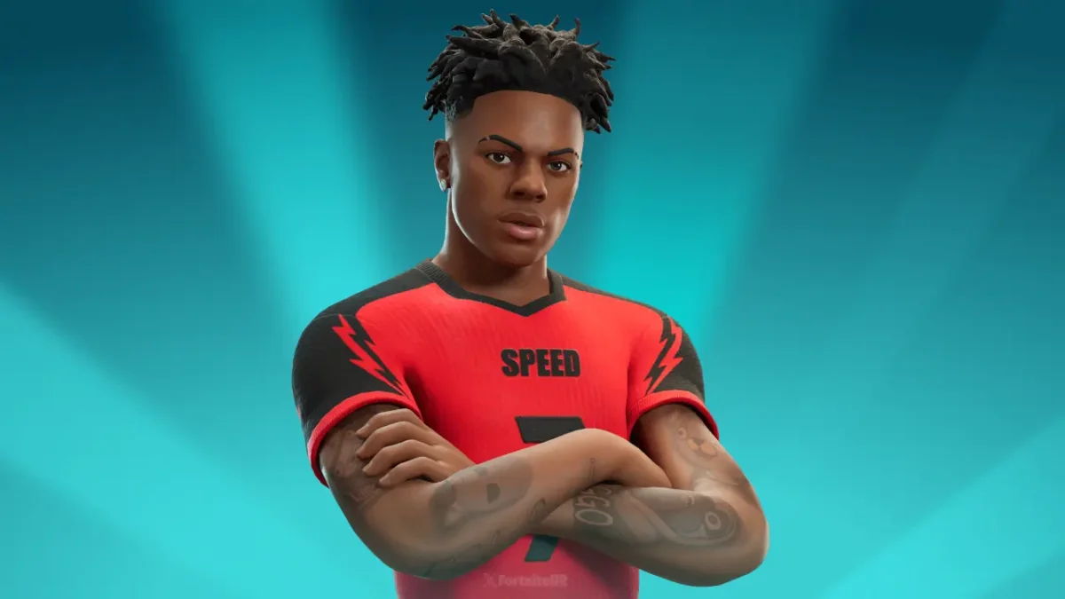 IShowSpeed enters the Fortnite
