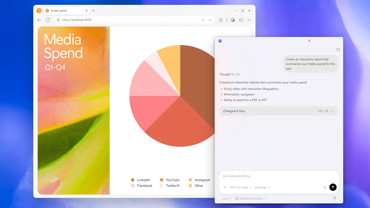 Codex coding App