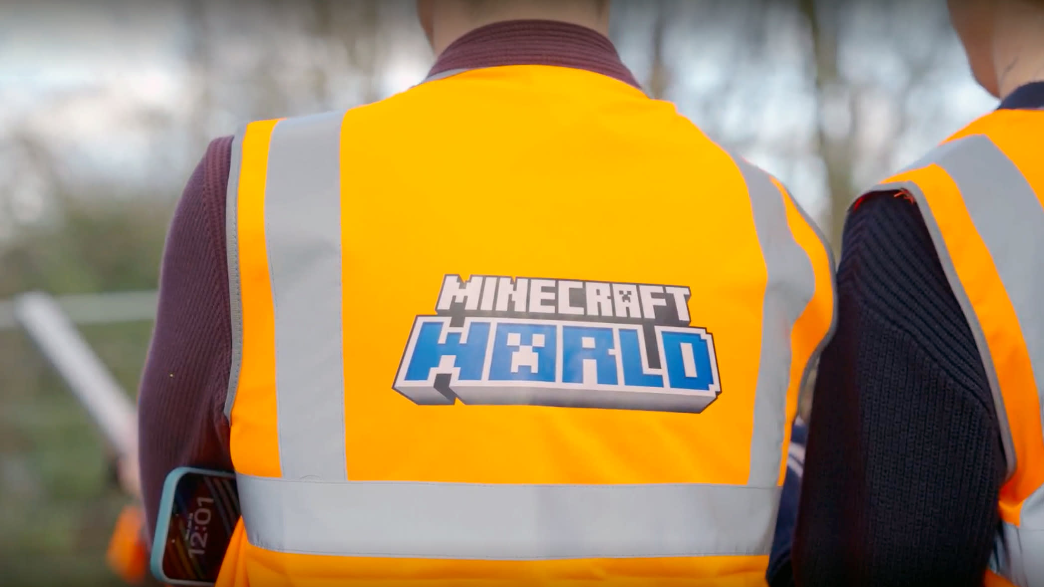 Minecraft theme park