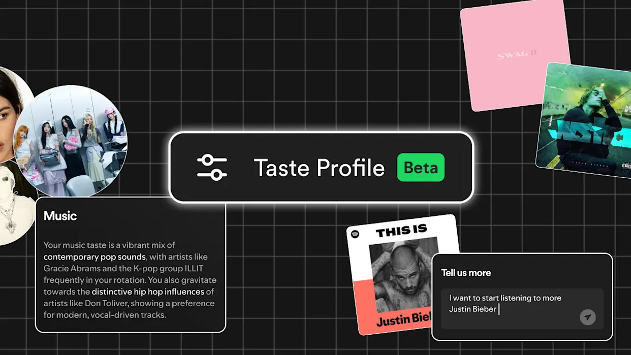 Spotify Taste Profile feature