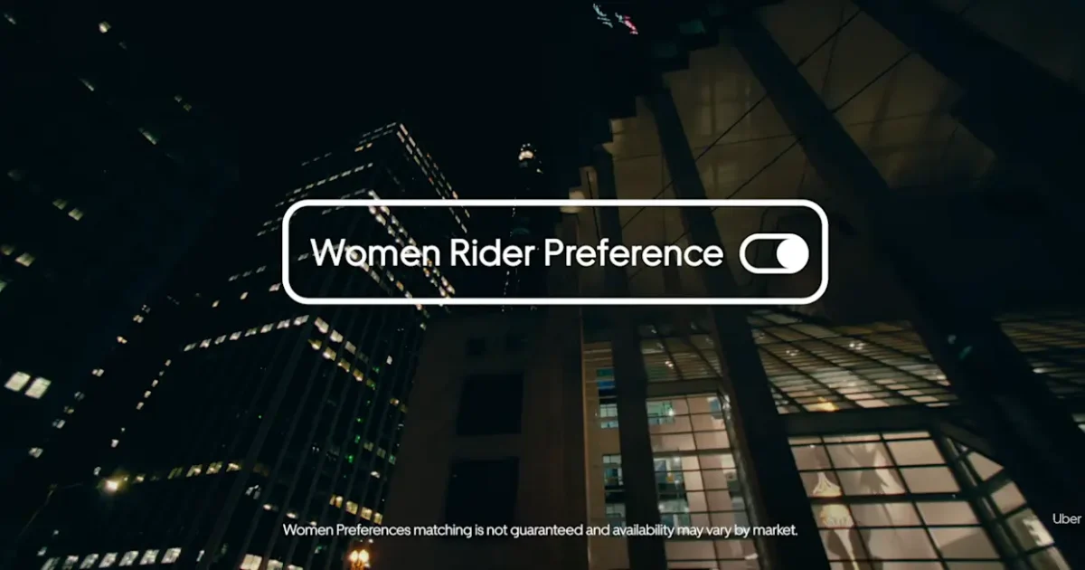 Uber women riders and drivers program