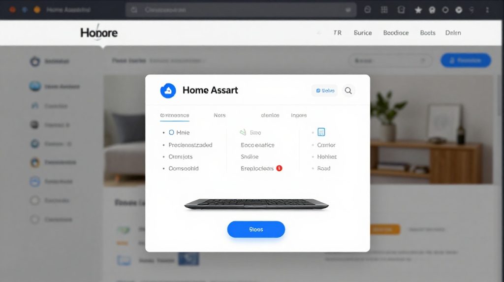 Home Assistant local dashboard