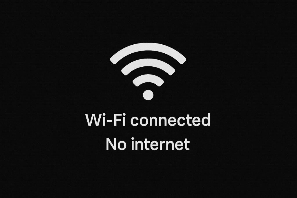 Wi-Fi Connected but No Internet